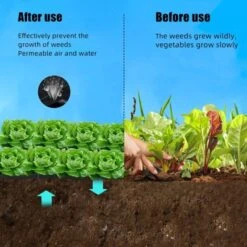 4Ft X 250Ft Heavy Duty Weed Barrier Fabric, 5 Oz Professional Grade Landscape Fabric, Weed Block Gardening Mat For Plant Bed, Erosion Control -D'Eco Store GUEST a0d4a7d3 93e2 4dcf a6b4 3746fd9794c8