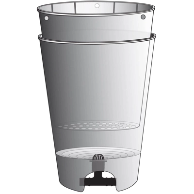 Active Aqua GFOE2 6 Pot 2-Gallon Hydroponic Grow Flow Expansion Kit System 1 Active Aqua GFOE2 6 Pot 2-Gallon Hydroponic Grow Flow Expansion Kit System