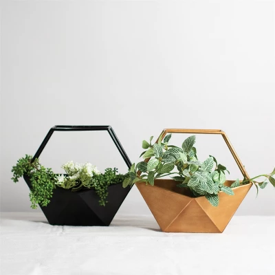 Geo Conservatory Planter - Foreside Home And Garden 2 Geo Conservatory Planter - Foreside Home And Garden - Image 2
