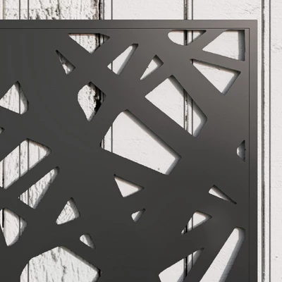 Outsunny Metal Raised Garden Bed With Trellis, Freestanding Or Wall Mounted Raised Flower Bed With Privacy Panel For Garden, Patio, Balcony 4 Outsunny Metal Raised Garden Bed With Trellis, Freestanding Or Wall Mounted Raised Flower Bed With Privacy Panel For Garden, Patio, Balcony - Image 4