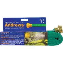 Andrews 1 In. D X 30 Ft. L Sprinkler/Soaker Hose Green