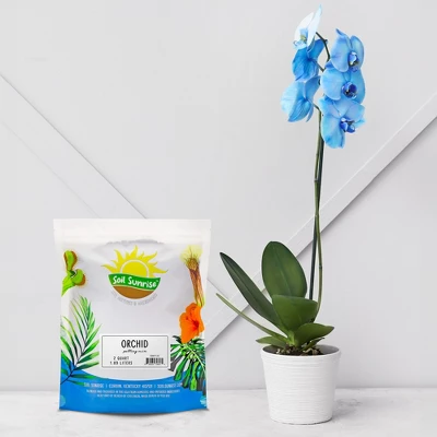 Soil Sunrise 2qt Orchid Potting Soil Mix; Fast Draining Healthy Media 1 Soil Sunrise 2qt Orchid Potting Soil Mix; Fast Draining Healthy Media