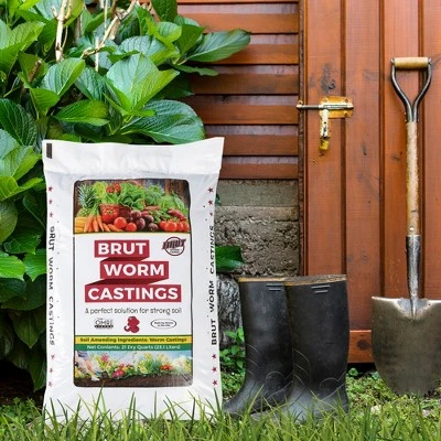 Brut Worm Farms Organic Worm Castings Soil Builder 1 Brut Worm Farms Organic Worm Castings Soil Builder