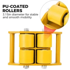Machinery Mover 6T 13200lb Heavy Duty Machine Dolly Equipment Roller Skates 10 Machinery Mover 6T 13200lb Heavy Duty Machine Dolly Equipment Roller Skates -D'Eco Store GUEST a90ce84d e8b4 4794 8f1e 96cce0d56eb9