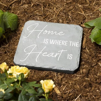 Pavilion Gift Company - Home Is Where - 7.75" X 7.75" Garden Stone - Stepping Stones And Pathways 1 Pavilion Gift Company - Home Is Where - 7.75" X 7.75" Garden Stone - Stepping Stones And Pathways