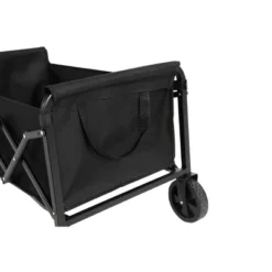 Lightweight Portable Heavy Duty Folding Beach Wagons With Wheels - Outdoor Utility Carts-Black -D'Eco Store GUEST ac4a72a1 6673 46f1 be4d 2965e7bbab67