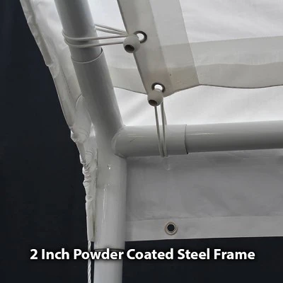 King Canopy 10'x20' Steel Frame Universal Canopy Greenhouse Cover 3 King Canopy 10'x20' Steel Frame Universal Canopy Greenhouse Cover - Image 3