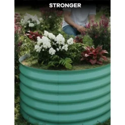 2 Pack Steel Raised Garden Bed 10x4x1.5ft,Metal Deep Root Planter Box For Vegetables Flowers Herbs,Large Oval Garden Planting Bed,Easy To Assembly -D'Eco Store GUEST adfcce83 2e45 40c3 ad03 605011e988a7