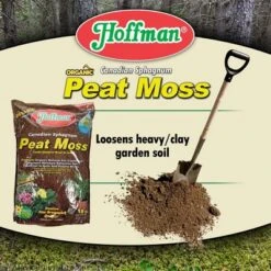 Hoffman Canadian Sphagnum Peat Moss Soil Conditioner To Improve Moisture Retention And Aeration, 18qt -D'Eco Store GUEST b0d2b325 bf72 4078 a5ca 40eb79f756ff