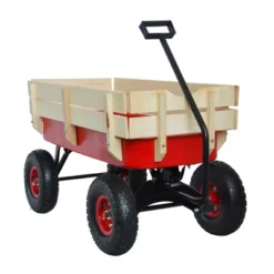 Outdoor Sport Wagon Tools Cart Wooden Side Panels Air Tires Wagon (red) 16 Outdoor Sport Wagon Tools Cart Wooden Side Panels Air Tires Wagon (red) -D'Eco Store GUEST b20c4e65 c4b1 4d23 a7dc 0815939e319e