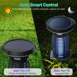 Aukfa Bug Zapper Outdoor, Mosquito Zapper Outdoor Waterproof 4200V Fly Trap Indoor For Home Backyard, Patio, Garden, Camping -D'Eco Store GUEST b2b2aaa4 bfa5 4a3f 8c57 d85d3d0a4369