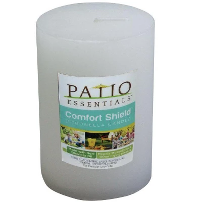 Patio Essentials Citronella Pillar Candle For Mosquitoes/Other Flying Insects 8 Oz (Case Of 16) 1 Patio Essentials Citronella Pillar Candle For Mosquitoes/Other Flying Insects 8 Oz (Case Of 16)