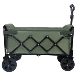 Expandable Dual-Layer Utility Wagon With 100% Extra Space - Grocery CartSupports 225lbs, Army Green -D'Eco Store GUEST b4126733 a49f 4bf2 a5b8 6fafb1d64905
