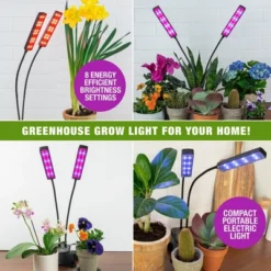 Bell + Howell Bionic Grow Light For Indoor Plants Head LED 18 Bell + Howell Bionic Grow Light For Indoor Plants Head LED -D'Eco Store GUEST b41da6a4 ef43 4e52 b204 fc88f3bebdea