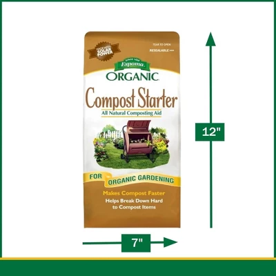 Espoma Organic Compost Starter Fertilizer, 4lbs 2 Espoma Organic Compost Starter Fertilizer, 4lbs - Image 2