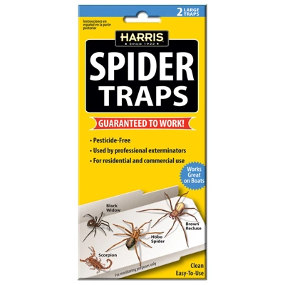 Harris Spider Trap - Case Of 15 - 2 Pk/case 1 Harris Spider Trap - Case Of 15 - 2 Pk/case