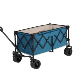 FURNIinspire Wheelbarrows And Lawn Carts Beach Wagon Lawn Cart Garden Cart, Heavy Duty Folding Utility Yard Cart, Blue, 20.87"*42.91"*32.68" 7 FURNIinspire Wheelbarrows And Lawn Carts Beach Wagon Lawn Cart Garden Cart, Heavy Duty Folding Utility Yard Cart, Blue, 20.87"*42.91"*32.68" -D'Eco Store GUEST baa53774 623e 4dd8 80c3 a15eb543db23