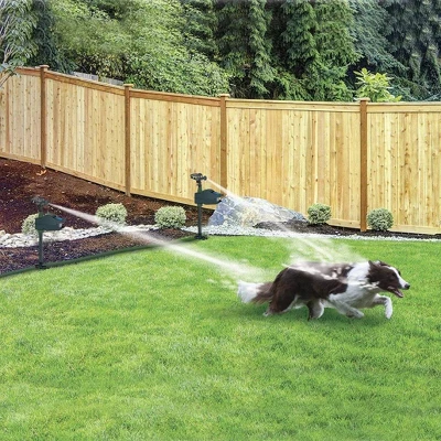 Solar Powered Motion Activated Hydro Animal Sprinkler Repeller - Bird-X 1 Solar Powered Motion Activated Hydro Animal Sprinkler Repeller - Bird-X