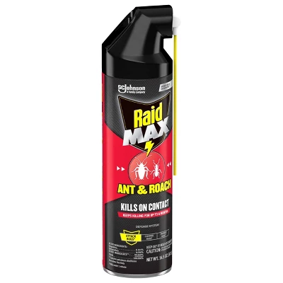 Raid Max Ant And Roach Killer Bug Spray - 14.5oz 12 Raid Max Ant And Roach Killer Bug Spray - 14.5oz - Image 12
