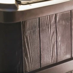 FCMP Outdoor WG4000 45 Gallon Wood Grain Outdoor Home Rain Water Catcher Barrel Flat Back Container With Spigots And Mesh Screen, Brown 7 FCMP Outdoor WG4000 45 Gallon Wood Grain Outdoor Home Rain Water Catcher Barrel Flat Back Container With Spigots And Mesh Screen, Brown -D'Eco Store GUEST be63cbdf ff02 4180 a546 08398fa3d116