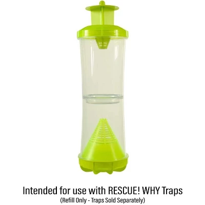 RESCUE! Non-Toxic Wasp, Hornet, Yellowjacket Trap (WHY Trap) Attractant Refill - 2 Week Refill - 9 Pack 1 RESCUE! Non-Toxic Wasp, Hornet, Yellowjacket Trap (WHY Trap) Attractant Refill - 2 Week Refill - 9 Pack