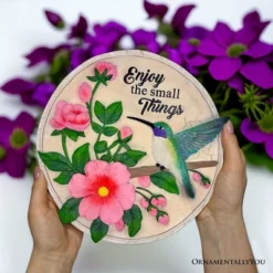 Enjoy The Small Things Hummingbird Stepping Stone, 9.5" Decorative Garden Appreciation Gift| OrnamentallyYou 11 Enjoy The Small Things Hummingbird Stepping Stone, 9.5" Decorative Garden Appreciation Gift| OrnamentallyYou -D'Eco Store GUEST c5d21661 46e0 4830 9e3c a0af3f06fcb6