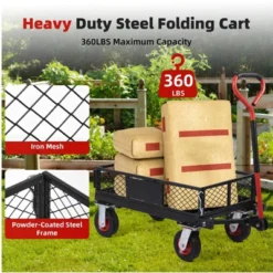 Folding Utility Mesh Steel Garden Carts And Wagons Heavy Duty 360lbs,Folding Utility Wagon Cart W Removable Mesh Sides 13 Folding Utility Mesh Steel Garden Carts And Wagons Heavy Duty 360lbs,Folding Utility Wagon Cart W Removable Mesh Sides -D'Eco Store GUEST c724b46a f299 4ae1 af44 2e25f268351a