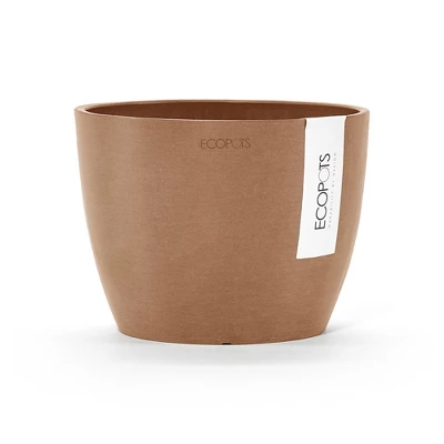 Ecopots Stockholm Mini Durable Modern Round Indoor/Outdoor Recycled-Based Composite Flower Pot Planter 12 Ecopots Stockholm Mini Durable Modern Round Indoor/Outdoor Recycled-Based Composite Flower Pot Planter - Image 12