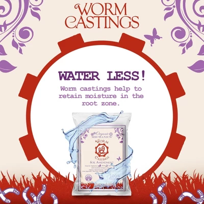 Organic Mechanics Worm Castings Soil Amendment 3 Organic Mechanics Worm Castings Soil Amendment - Image 3