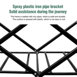 100L Collapsible Folding Beach Wagon Cart With 220Lbs Large Capacity, Wagons Carts Heavy Duty Foldable With Big Wheels For Sand, Garden, Camping 16 100L Collapsible Folding Beach Wagon Cart With 220Lbs Large Capacity, Wagons Carts Heavy Duty Foldable With Big Wheels For Sand, Garden, Camping -D'Eco Store GUEST cd27123a ec16 45ee b674 8189a797d049 1