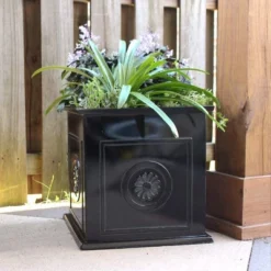 Southern Patio CMX-042426 Colony 16 Inch Square Resin Planter Urn (2 Set) 8 Southern Patio CMX-042426 Colony 16 Inch Square Resin Planter Urn (2 Set) -D'Eco Store GUEST cf019d6c 042a 4f90 b9f9 af40ea4fb63f
