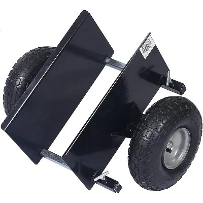 Heavy Duty Panel Dolly - With 10" Pneumatic Wheels, 600LBS Load Capacity, Auto Clamp Design, For Heavy Appliance & Material Handling 6 Heavy Duty Panel Dolly - With 10" Pneumatic Wheels, 600LBS Load Capacity, Auto Clamp Design, For Heavy Appliance & Material Handling - Image 6