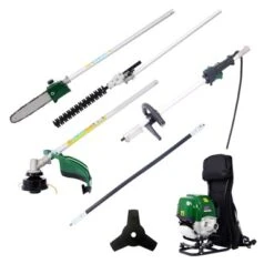 Multi-Functional Trimming Tool With Backpack, 38cc 4-Cycle Garden Tool System With Gas Pole Saw, Hedge Trimmer, Brush Cutter, Grass Trimmer 7 Multi-Functional Trimming Tool With Backpack, 38cc 4-Cycle Garden Tool System With Gas Pole Saw, Hedge Trimmer, Brush Cutter, Grass Trimmer -D'Eco Store GUEST d22680b2 989d 4916 aeed 500e6c156de7