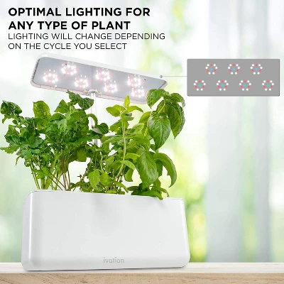 Ivation 7-Pod Indoor Herb Garden, Hydroponic Growing System Kit 6 Ivation 7-Pod Indoor Herb Garden, Hydroponic Growing System Kit - Image 6