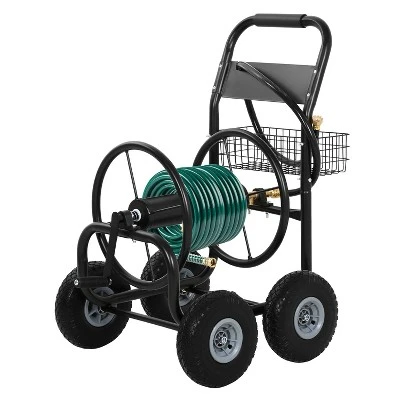 FDW Hose Reel Hold Up To 300 Ft Heavy Duty Garden Hose Reel For Garden Lawn Yard 7 FDW Hose Reel Hold Up To 300 Ft Heavy Duty Garden Hose Reel For Garden Lawn Yard - Image 7