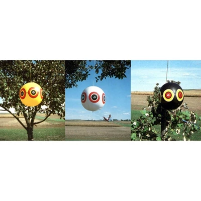 6pk Scare Eye In Three Colors - Bird-X 1 6pk Scare Eye In Three Colors - Bird-X