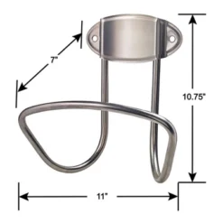 Liberty Garden Stainless Steel Industrial Strength Garden Water Hose Hanger, Holds 175 Fee Of 5/8 Hose -D'Eco Store GUEST d46ed577 ae1a 4d5b 8b34 d864a588169c