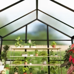 Homfan Greenhouse For Outdoors,Polycarbonate Greenhouse With Roof Vent, Aluminum Walk-in Greenhouse For Outside Garden Backyard, Patio, Lawn 14 Homfan Greenhouse For Outdoors,Polycarbonate Greenhouse With Roof Vent, Aluminum Walk-in Greenhouse For Outside Garden Backyard, Patio, Lawn -D'Eco Store GUEST d574a67c c2ed 4bfb 85ac e6adc3a911a8