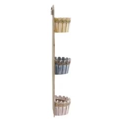 35" X 10" Wooden Rectangle Triple Wall Planter - Nearly Natural 7 35" X 10" Wooden Rectangle Triple Wall Planter - Nearly Natural -D'Eco Store GUEST d61c8032 395b 414e 875f 206ff6087da4