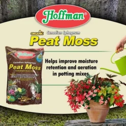 Hoffman Canadian Sphagnum Peat Moss Soil Conditioner To Improve Moisture Retention And Aeration, 18qt -D'Eco Store GUEST d7e32341 b247 4783 8256 b61821aae135