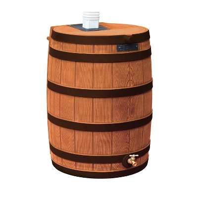 Good Ideas Rain Wizard Water Storage Rain Collection Rain Barrel 40-Gallon Darkened Ribs 7 Good Ideas Rain Wizard Water Storage Rain Collection Rain Barrel 40-Gallon Darkened Ribs - Image 7