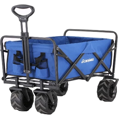 Acoinel Heavy Duty 350 Lbs Capacity Collapsible Wagon, Outdoor Folding Camping Wagons, Grocery Portable Utility Cart 6 Acoinel Heavy Duty 350 Lbs Capacity Collapsible Wagon, Outdoor Folding Camping Wagons, Grocery Portable Utility Cart - Image 6