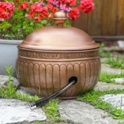 La Jolla Copper Finish Hose Pot With Lid - Good Directions 12 La Jolla Copper Finish Hose Pot With Lid - Good Directions -D'Eco Store GUEST d9e76305 f4eb 4da9 83dc a448fb8cb37c