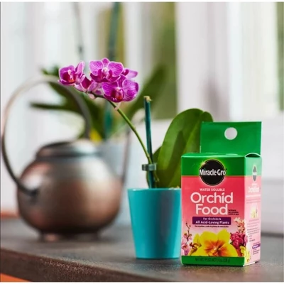 Miracle-Gro 30-10-10 Water Soluble Orchid Food, 8oz 1 Miracle-Gro 30-10-10 Water Soluble Orchid Food, 8oz