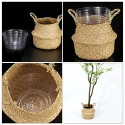 Unique Bargains Indoor Outdoor Plastic Round Plant Pot Saucer Flower Drip Tray 4.3 Inch Clear 10 Pcs -D'Eco Store GUEST dc067478 edc5 4ad0 8feb 0b9ce11295b2