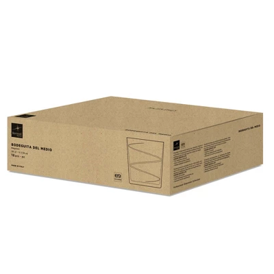 Bormioli Rocco Bodega Swirl Gin Fizz Glasses - Set Of 12, Spiral Design Tumblers With Secure Edge Reinforced Rims - Dishwasher Safe 5 Bormioli Rocco Bodega Swirl Gin Fizz Glasses - Set Of 12, Spiral Design Tumblers With Secure Edge Reinforced Rims - Dishwasher Safe - Image 5