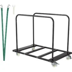 Steel Panel Truck, 1500 Lbs Panel Dolly Cart With 4 Inch Swivel Casters, Heavy Duty Drywall Sheet Cart For Warehouse, Black -D'Eco Store GUEST ddc747c2 b5df 469b afab 02edfbf59890