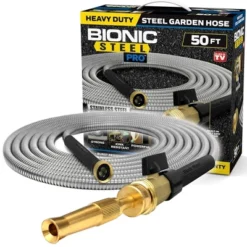 Bionic Steel Pro 304 Stainless Steel Metal Garden Hose With Brass Nozzle 14 Bionic Steel Pro 304 Stainless Steel Metal Garden Hose With Brass Nozzle -D'Eco Store GUEST de03eee4 6de5 46a9 8efc 03cd68acf93c