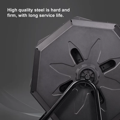 Swtroom Outdoor Plastic Dual Chamber 360 ⁰ Tumbling Composter Bin For Garden Kitchen Yard 35 Gallon 1 Swtroom Outdoor Plastic Dual Chamber 360 ⁰ Tumbling Composter Bin For Garden Kitchen Yard 35 Gallon