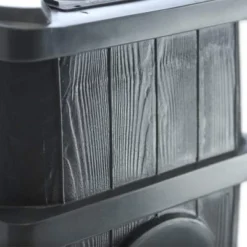 FCMP Outdoor WG4000-GRY Wood Grain Rain Barrel With Flat Back For Environmentally Friendly Watering Of Outdoor Plants, Gardens, And Landscapes, Gray 8 FCMP Outdoor WG4000-GRY Wood Grain Rain Barrel With Flat Back For Environmentally Friendly Watering Of Outdoor Plants, Gardens, And Landscapes, Gray -D'Eco Store GUEST dee56c60 6dae 4cbc af7e e49334c87a31